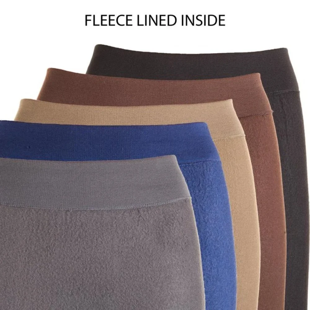 5/25  SEAMLESS Form Fitting Soft Fleece Leggings - Picture 5 of 5